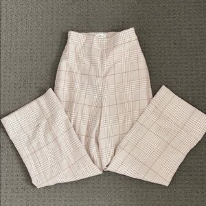Wilfred/Aritzia plaid pants